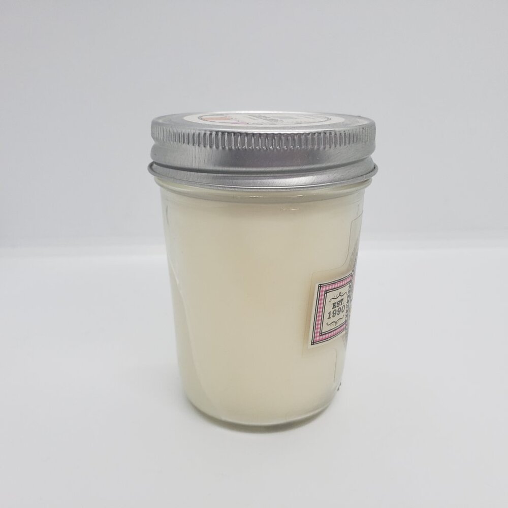 Pink Lemonade Pound Cake Bath and Body Works 6oz Mason Jar Candle RETIRED bbw - Picture 7 of 10